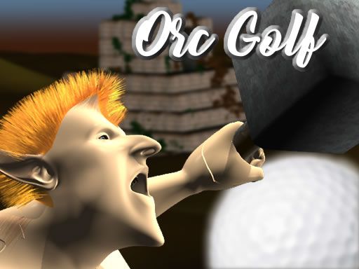 Orc Temple Golf - browser game screenshot