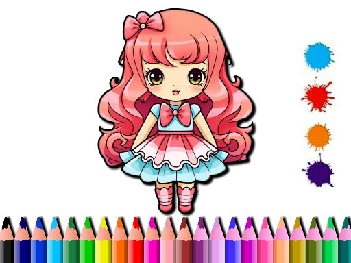 Chibi Doll Art Magic - browser game screenshot