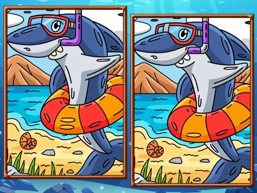 Marine Spot The Difference - browser game screenshot