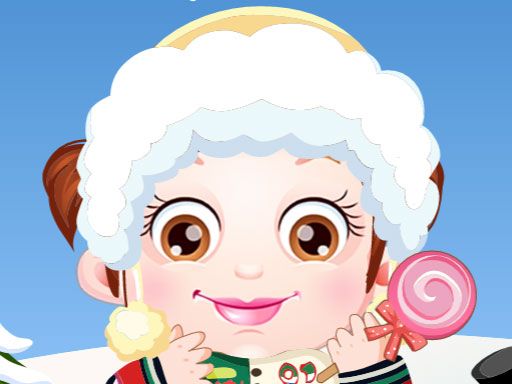 Baby Hazel Winter Dress Up - browser game screenshot