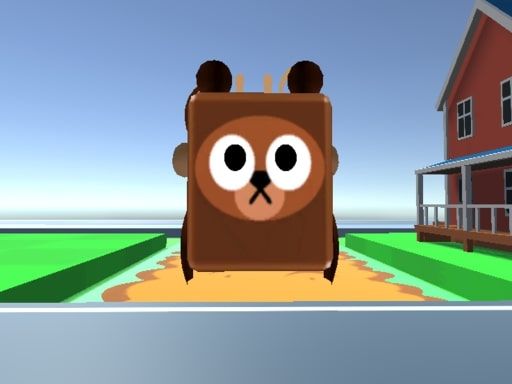 Animal Traffic Run - browser game screenshot