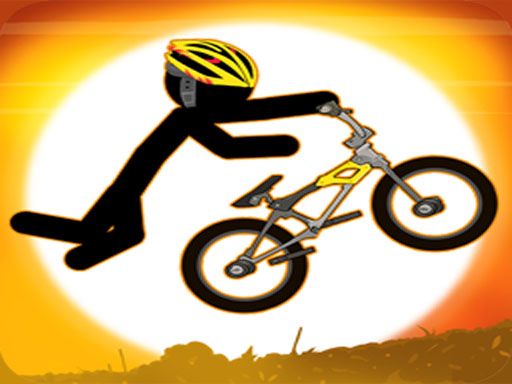 Stickman Bike - browser game screenshot