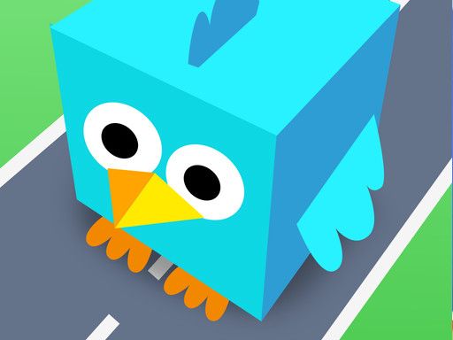 Crossy Road - browser game screenshot