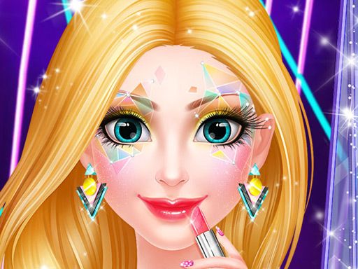 Superstar Makeup Party - browser game screenshot