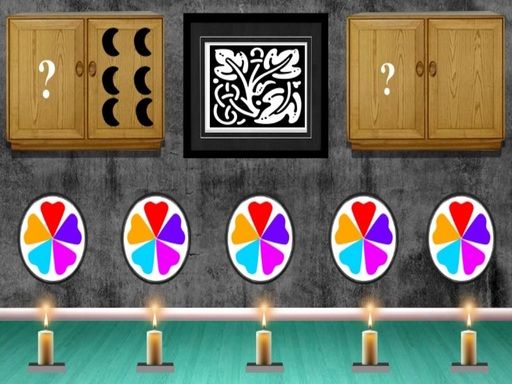 Concrete House Escape - browser game screenshot