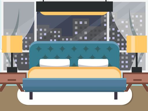 Cozy Bedroom Difference - browser game screenshot