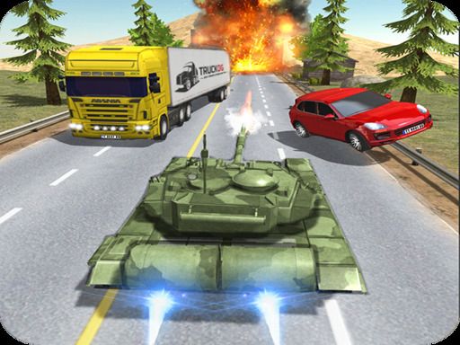 Tank Traffic Racer Game Tank Traffic Racer Game - browser game screenshot