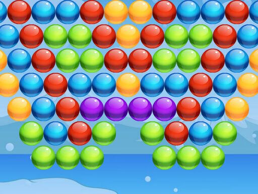 Bubble Shooter Winter Pack - browser game screenshot