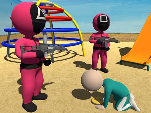Squid Game Dalgona Candy 3D - browser game screenshot
