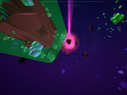 Infinity Square Space - browser game screenshot