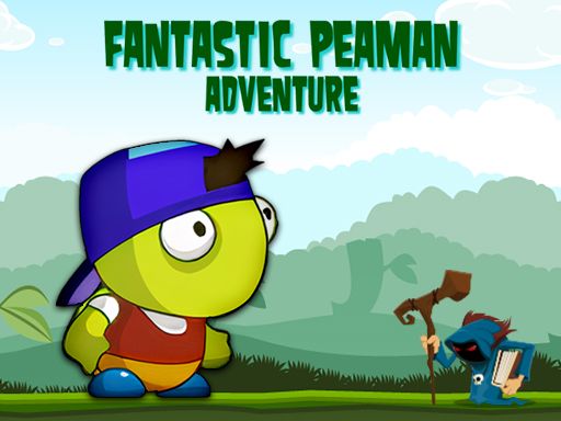 Fantastic Peaman Adventure - browser game screenshot