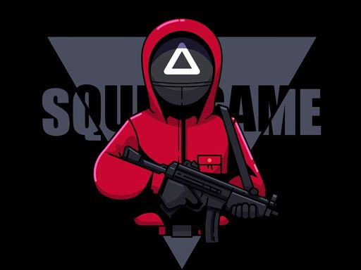 Squid Games Red Light - browser game screenshot