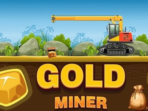 Amazing Gold Miner - browser game screenshot
