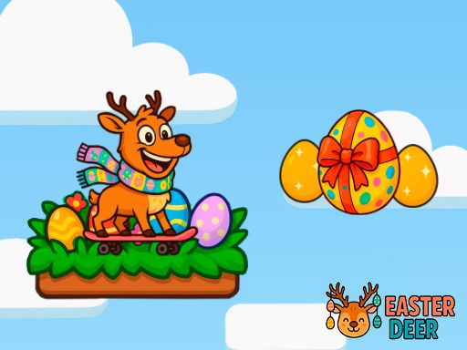 Easter Deer - browser game screenshot