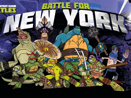 Teenage Mutant Ninja Turtles - browser game screenshot