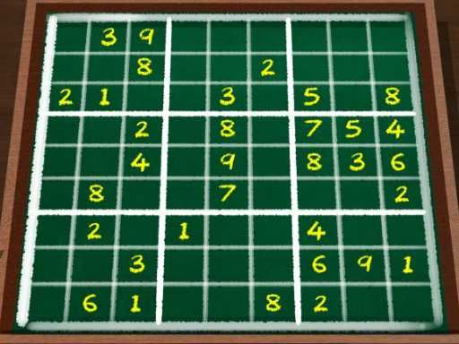 Weekend Sudoku 04 - browser game screenshot
