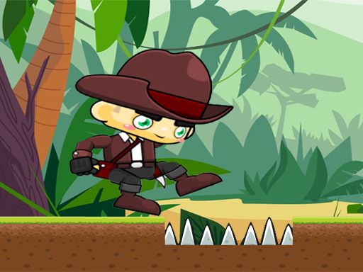 Cowboy Jungle Adventures - browser game screenshot
