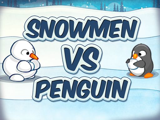 Snowmen VS Penguin - browser game screenshot