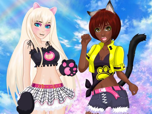 Princess Neko Girl - browser game screenshot