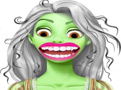 zombies dentist go - browser game screenshot