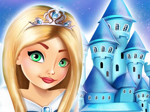 Ice Princess Doll House Design - browser game screenshot