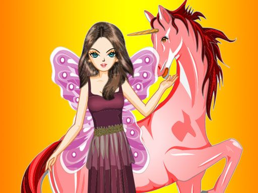 Fairy and Unicorn - browser game screenshot