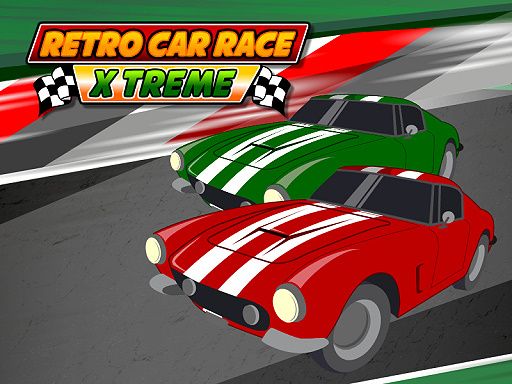 Retro Car Xtreme - browser game screenshot