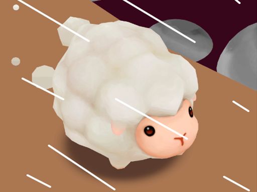 The Running Sheep Game - browser game screenshot