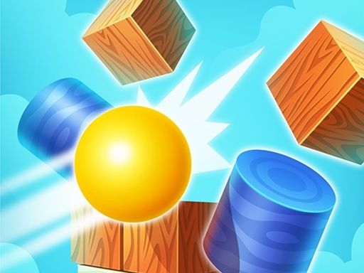 Knock Balls 3D Game - browser game screenshot