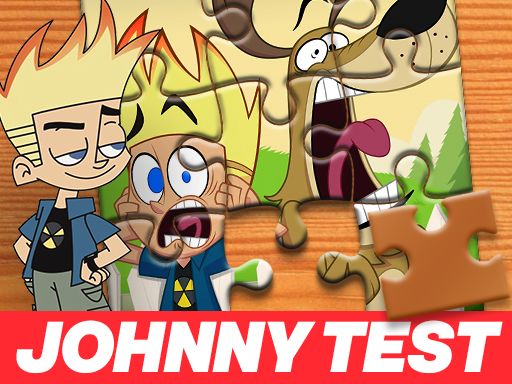 Johnny Test Jigsaw Puzzle Johnny Test Jigsaw Puzzle - browser game screenshot