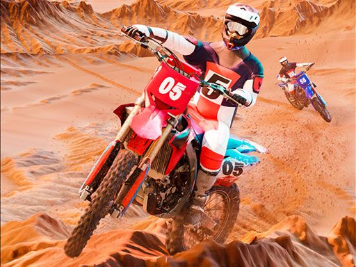 Offroad Moto Bike Racing - browser game screenshot