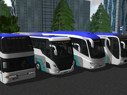 Bus Simulator Ultimate 2021 3D - browser game screenshot