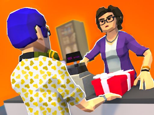 Cashier 3D - browser game screenshot