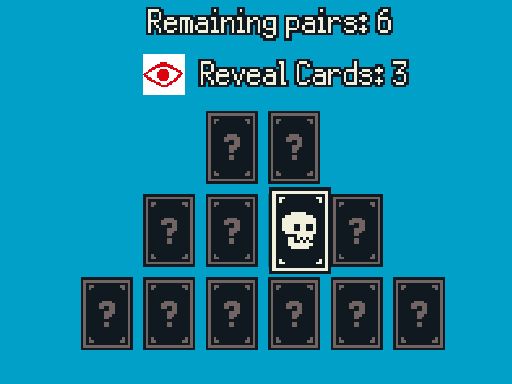Card Memory Match Time - browser game screenshot