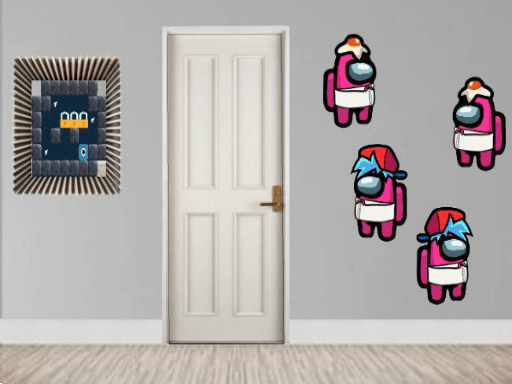 8B Among Us Escape - browser game screenshot