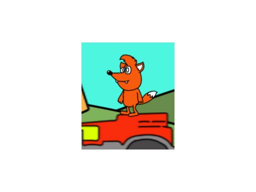 Running Fox - browser game screenshot