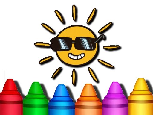 Easy to Paint Summer - browser game screenshot