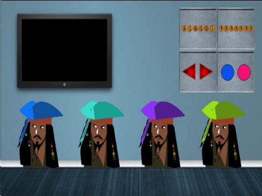 Pirate Treasure Escape Pirate Treasure Escape - browser game screenshot