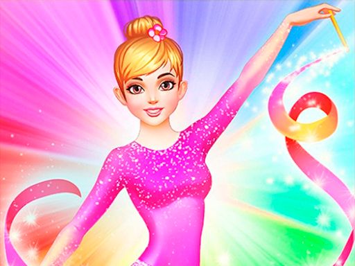 Gymnastics Dress Up - browser game screenshot