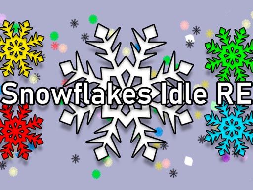 Snowflakes Idle RE - browser game screenshot