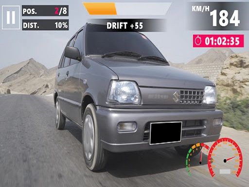 Suzuki Mehran passenger  Simulator 2022 - browser game screenshot
