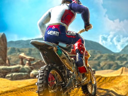 Dirt Bike Unchained - browser game screenshot