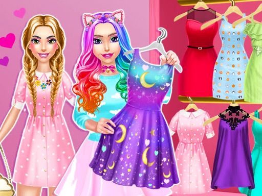 Trendy Fashion Styles Dress Up - browser game screenshot