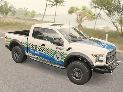 Ford F 150 Jigsaw Ford F 150 Jigsaw - browser game screenshot
