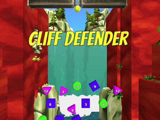 Cliff Defender - browser game screenshot