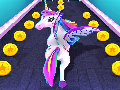 Unicorn Runner - browser game screenshot