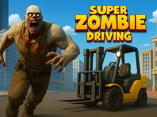 Super Zombie Driving - browser game screenshot