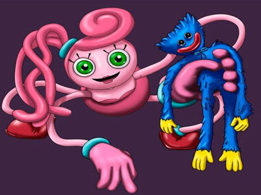 Mommy Stikman Vs Huggy Wuggy - browser game screenshot