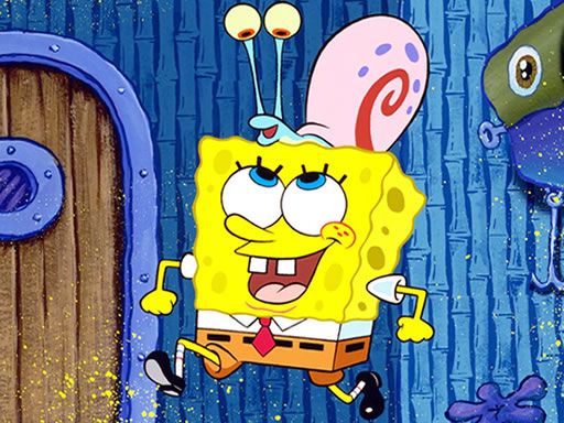 Spongebob Coloring - browser game screenshot