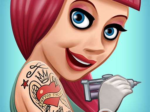 Tattoo Salon Art Design game - browser game screenshot